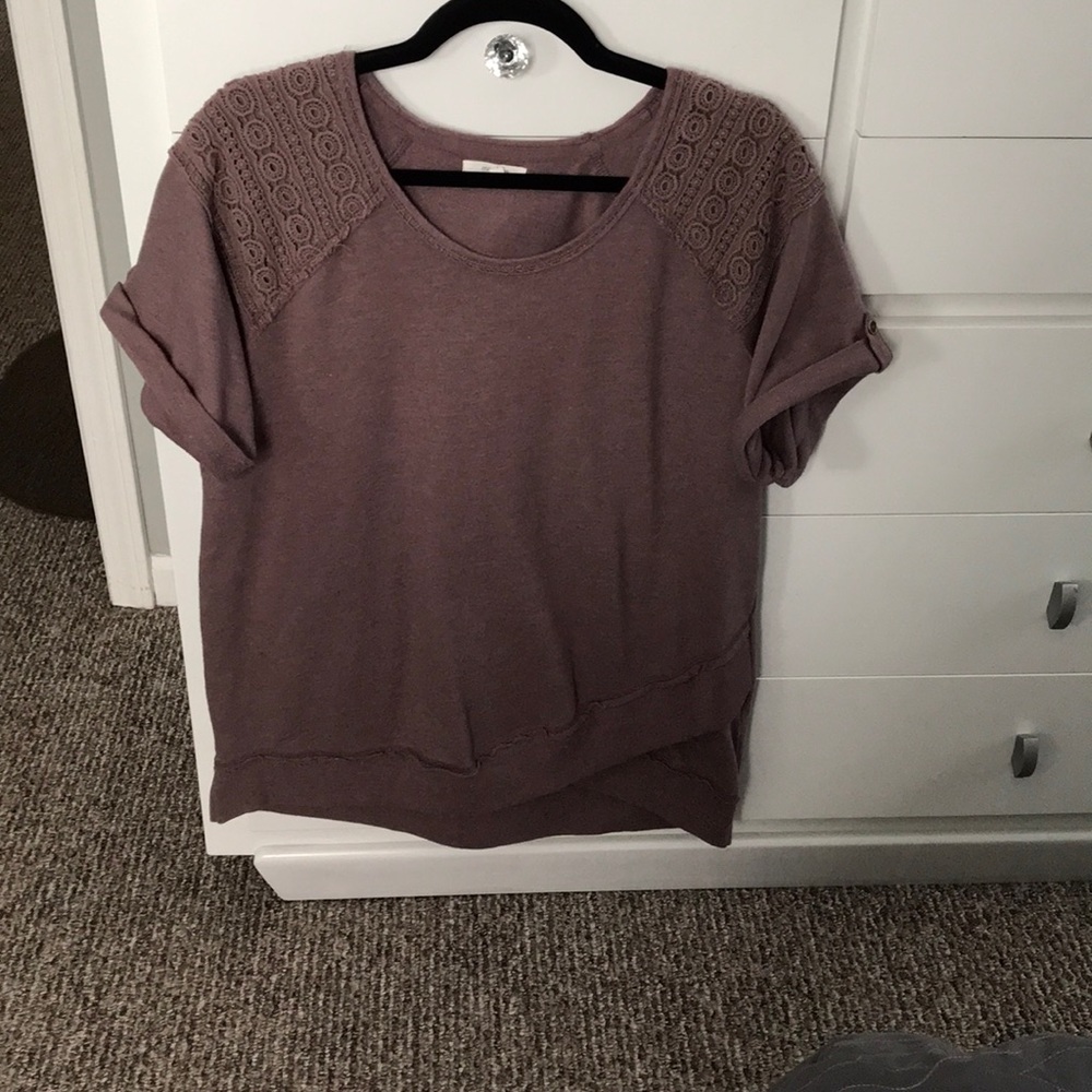 Maurice’s embroidered shoulder top